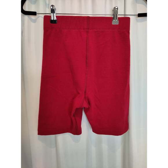 Vintage Champion High Waisted Embroidered Logo Red Bike Shorts Size M 10-12 - Picture 2 of 7